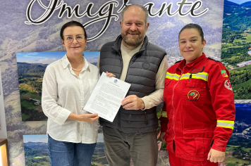 Município de Imigrante firma Termo de Fomento com Corpo de Bombeiros Voluntários Imicol