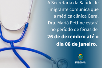 Férias Dra. Mariá