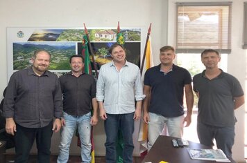 Deputado Lucas Redecker visita Imigrante