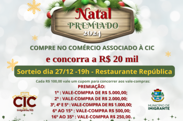 Campanha Natal Premiado da CIC