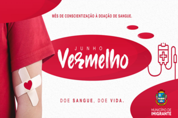 Secretaria da Saúde promove ação em alusão ao Junho Vermelho