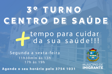 Terceiro Turno Centro de Saúde