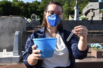 Cemitérios do Município são foco do mosquito Aedes aegypti