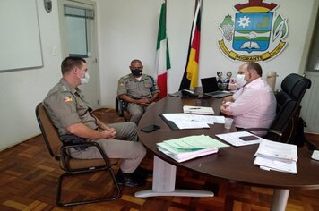 Segurança pública foi tema de visita