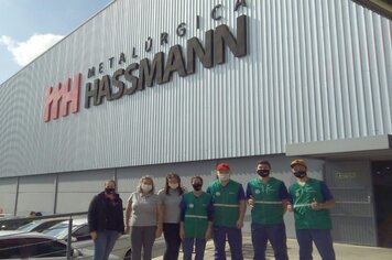 Doações arrecadas na SIPAT da Hassmann foram encaminhadas ao CRAS