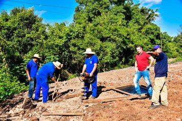 Prefeito em exercício visita obras