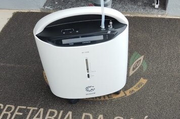 Saúde adquire mais um concentrador de oxigênio