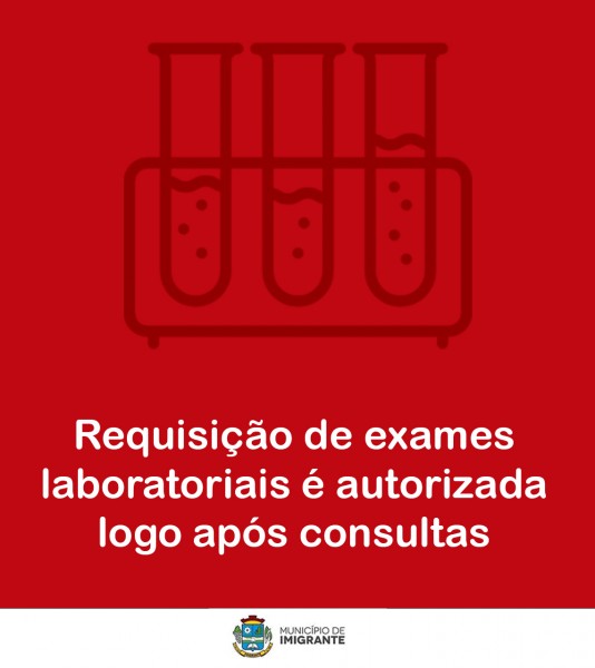 Pacientes saem com requisição aprovada de exames após consultas