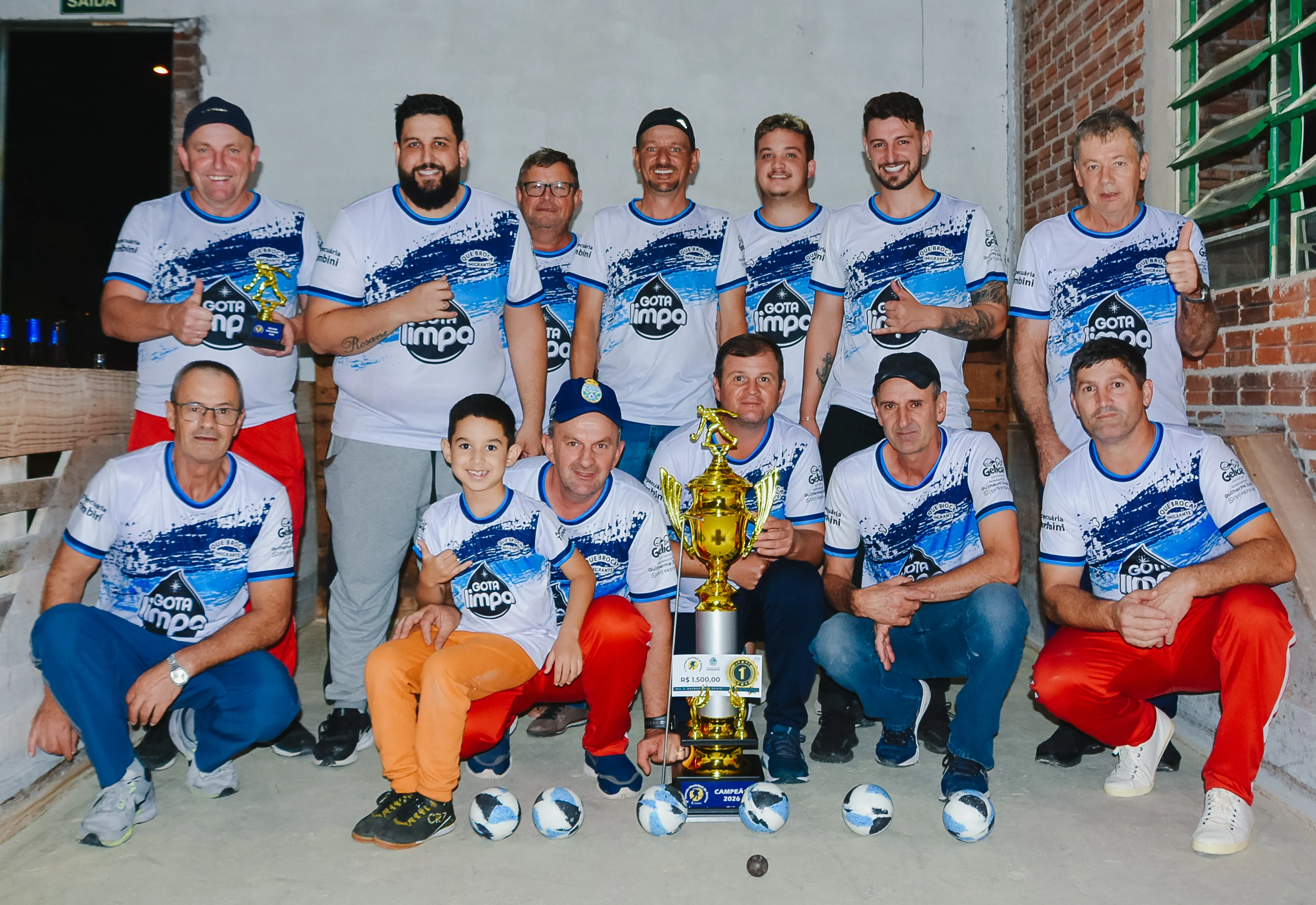 Emoção até o fim: Que Broca é campeão do 4º Torneio Municipal de Bochas de Imigrante