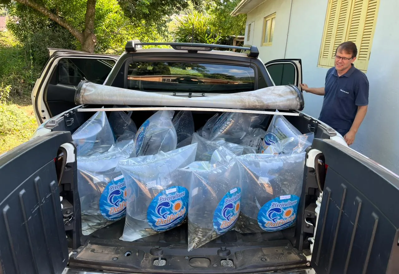 Secretaria de Agricultura e Emater abrem encomendas de alevinos para produtores rurais em Imigrante 