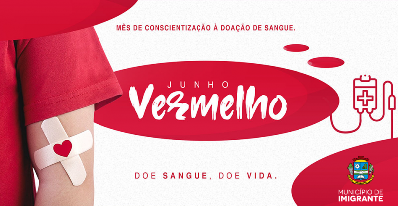 Secretaria da Saúde promove ação em alusão ao Junho Vermelho