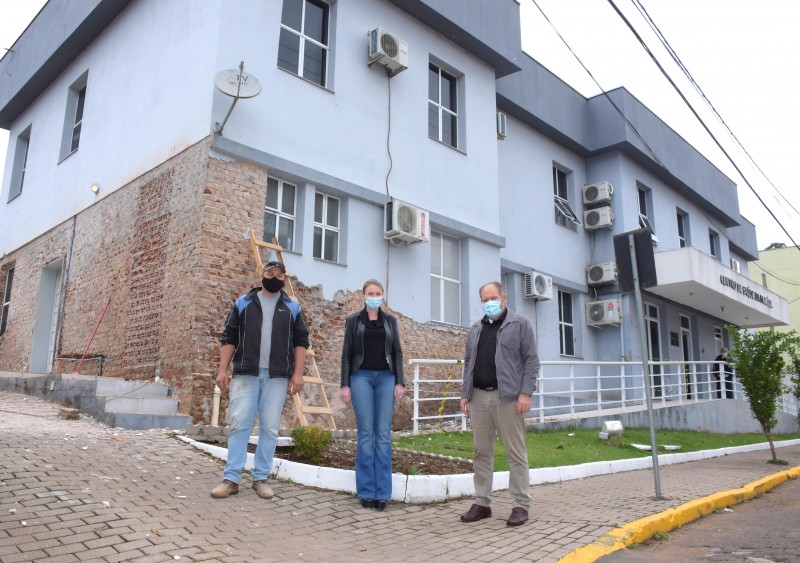 Iniciadas reformas do Centro de Saúde