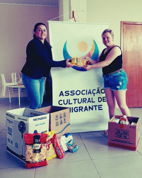 Alimentos arrecadados foram doados a AMAM