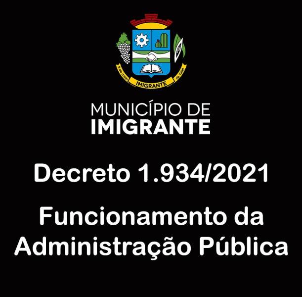 Administração Pública terá expediente interno