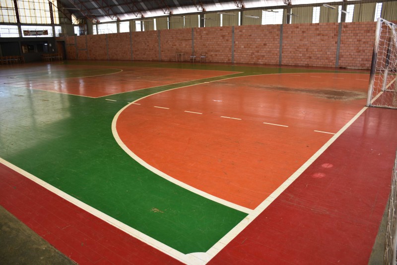 Reforma da quadra do Ginásio Municipal inicia segunda-feira, dia 10 de setembro